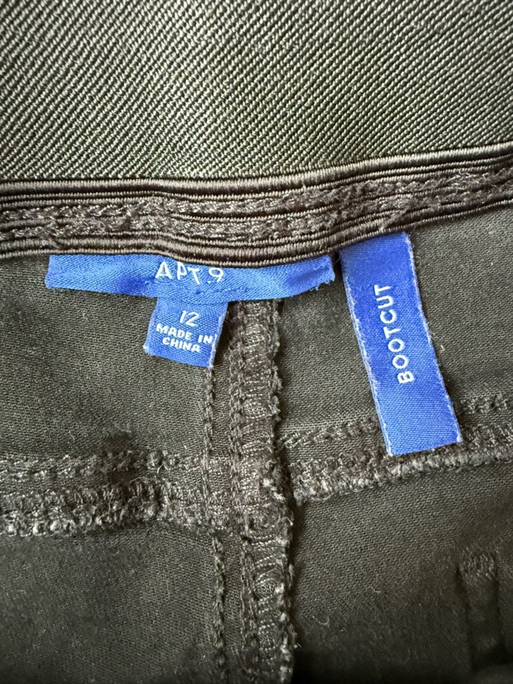 Women's Apt. 9° Tummy Control Bootcut Jeans - Picture 6 of 13